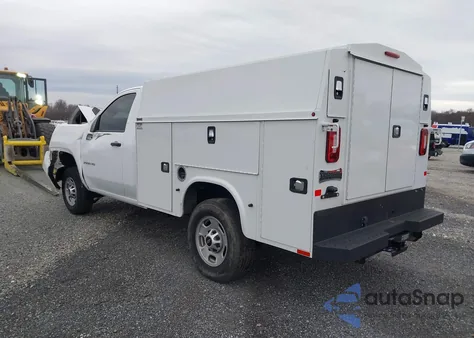 2022 Chevrolet Silverado 2500Hd 2Wd Long Bed Wt z USA, uszkodzony, nr VIN 1GB0WLE72NF278428